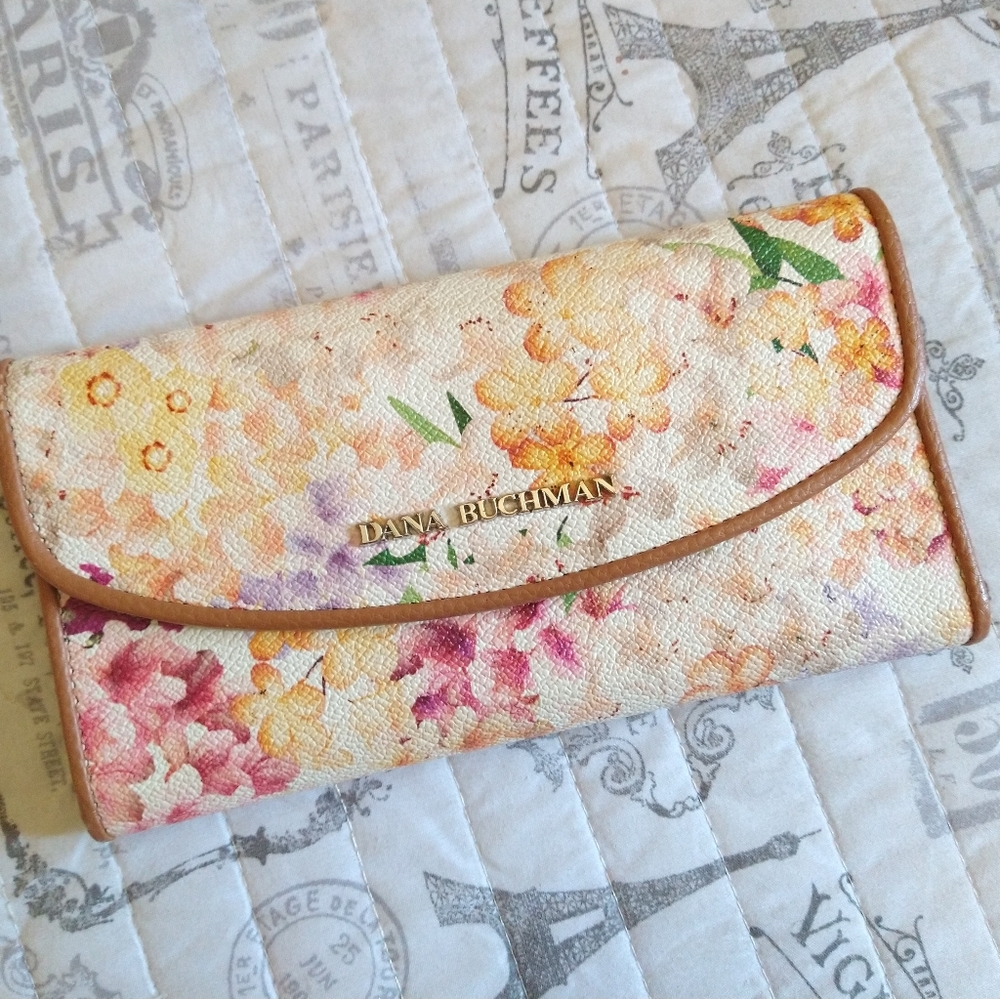 Dana Buchman Floral Wallet